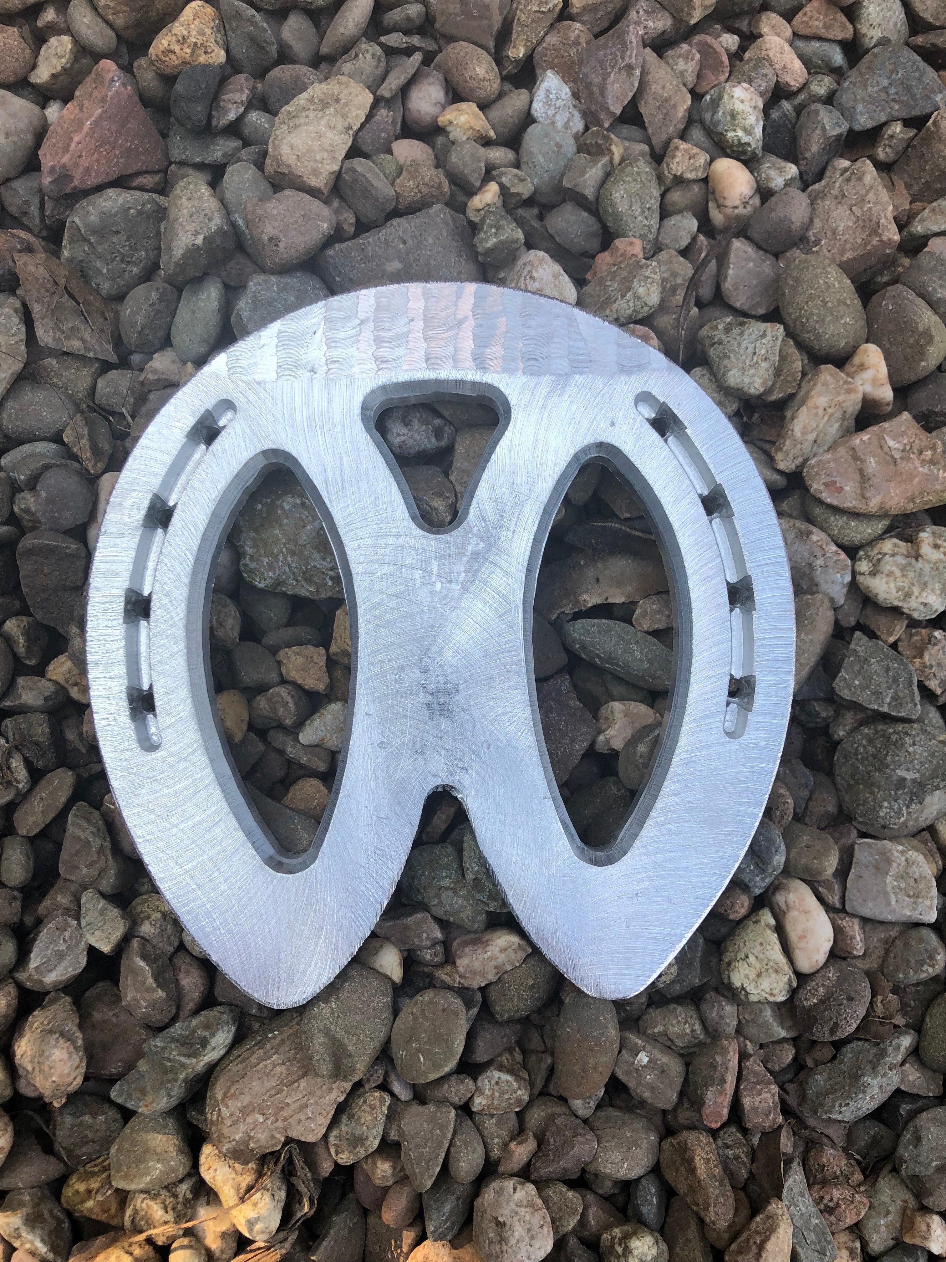 The Shoeing Lab Elliptical Shoe Fronts Flat
