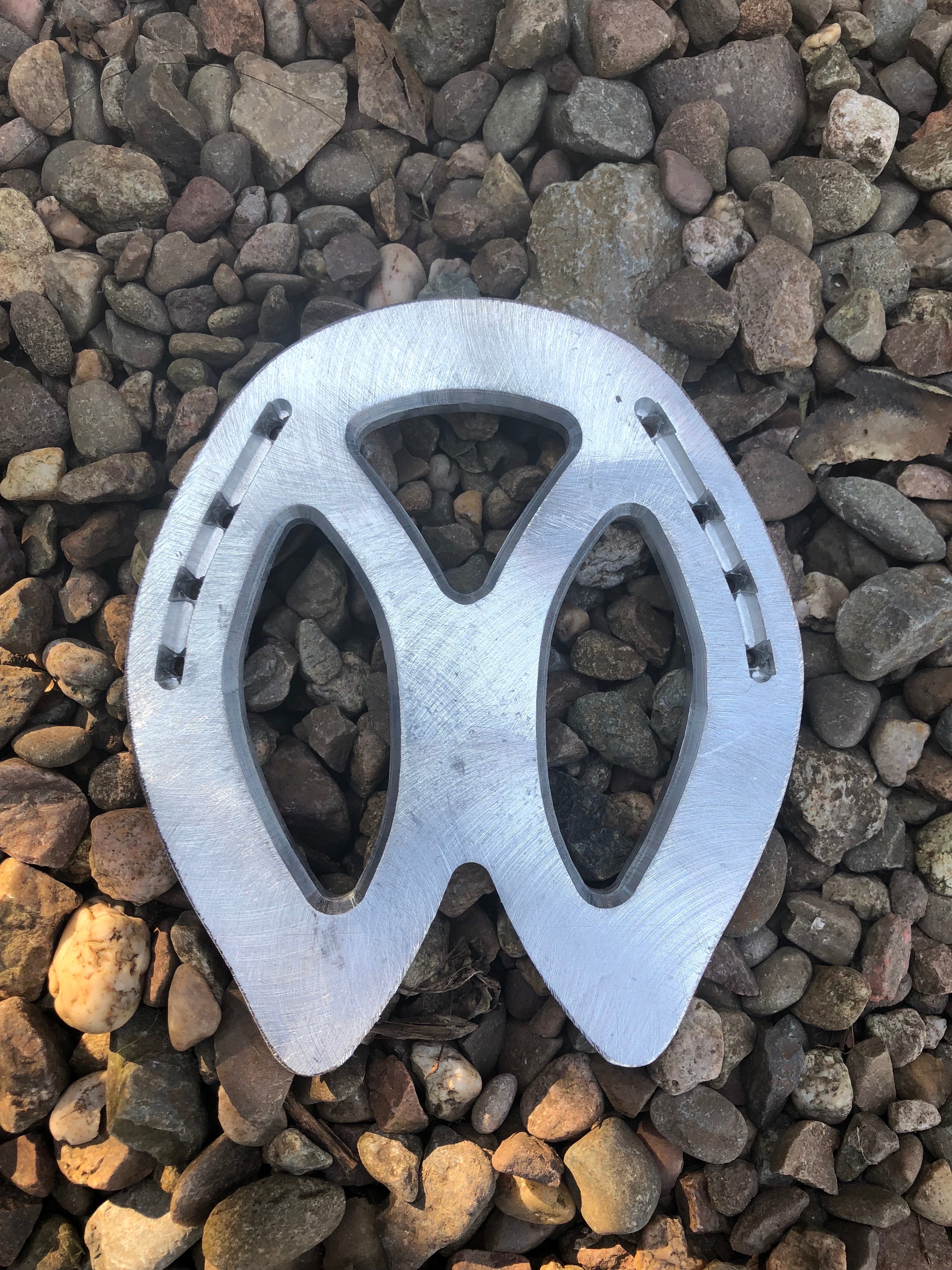 The Shoeing Lab Elliptical Shoe Hinds Flat
