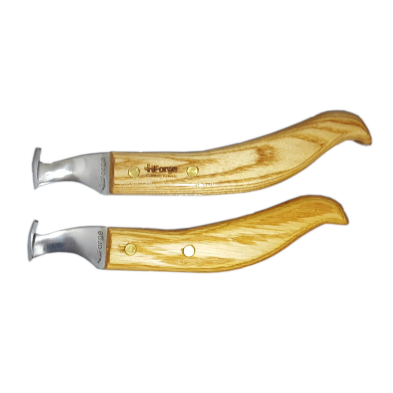 JH Forge Shorty Hoof Knife with Pick