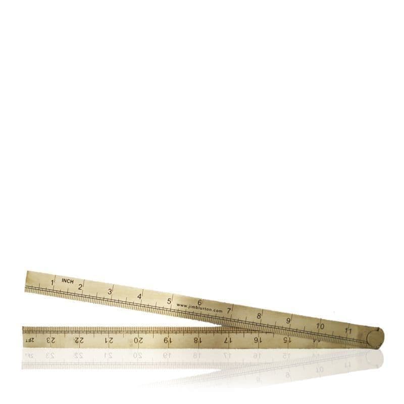 Jim Blurton Brass Rule 2ft