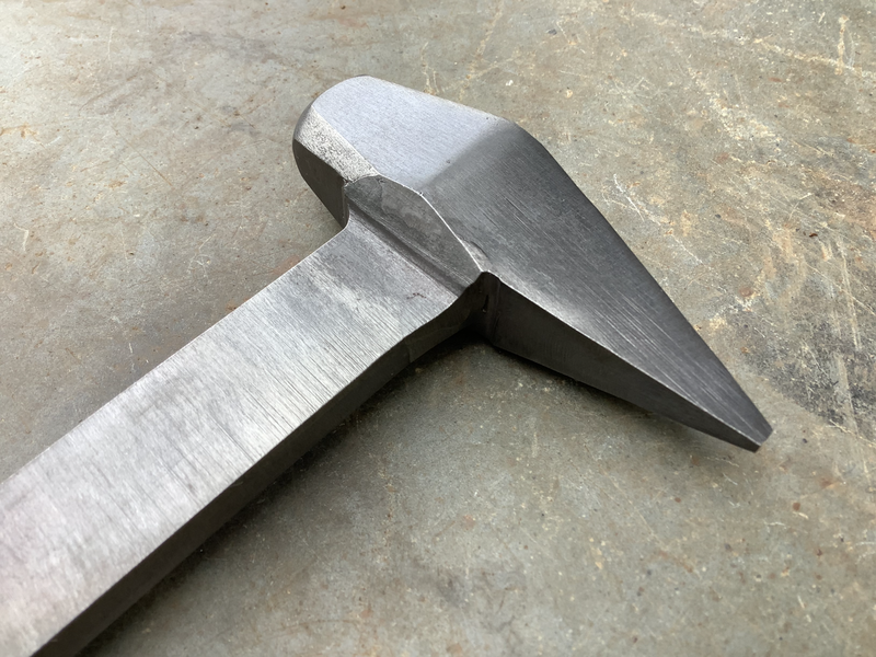 Jon Atkinson Welded Handle Stamp - Concave