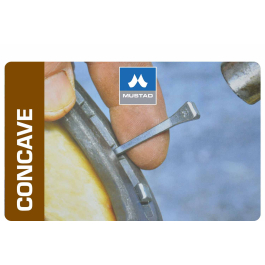 Mustad Concave Copper Plated Nails