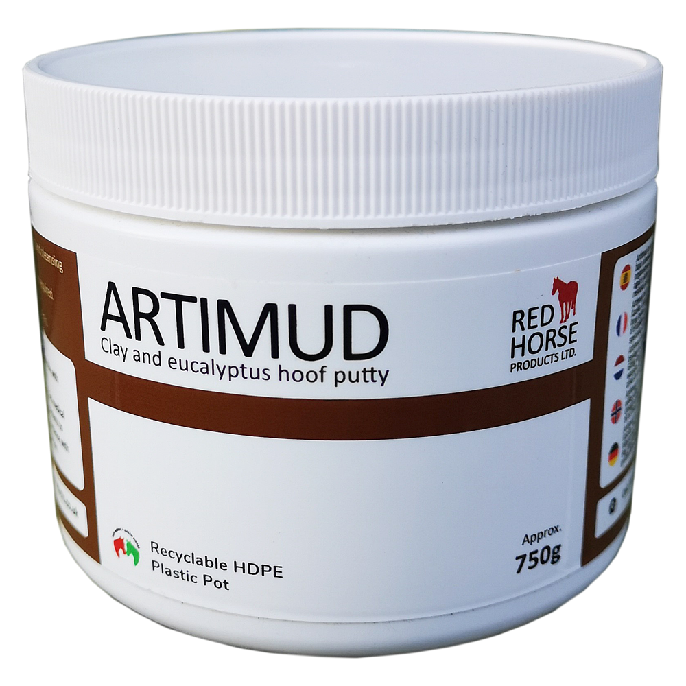 Red Horse Artimud Antimicrobial Hoof Clay